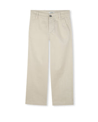 Twill trousers - Lime Stone