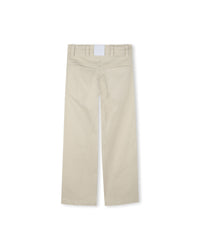 Twill trousers - Lime Stone