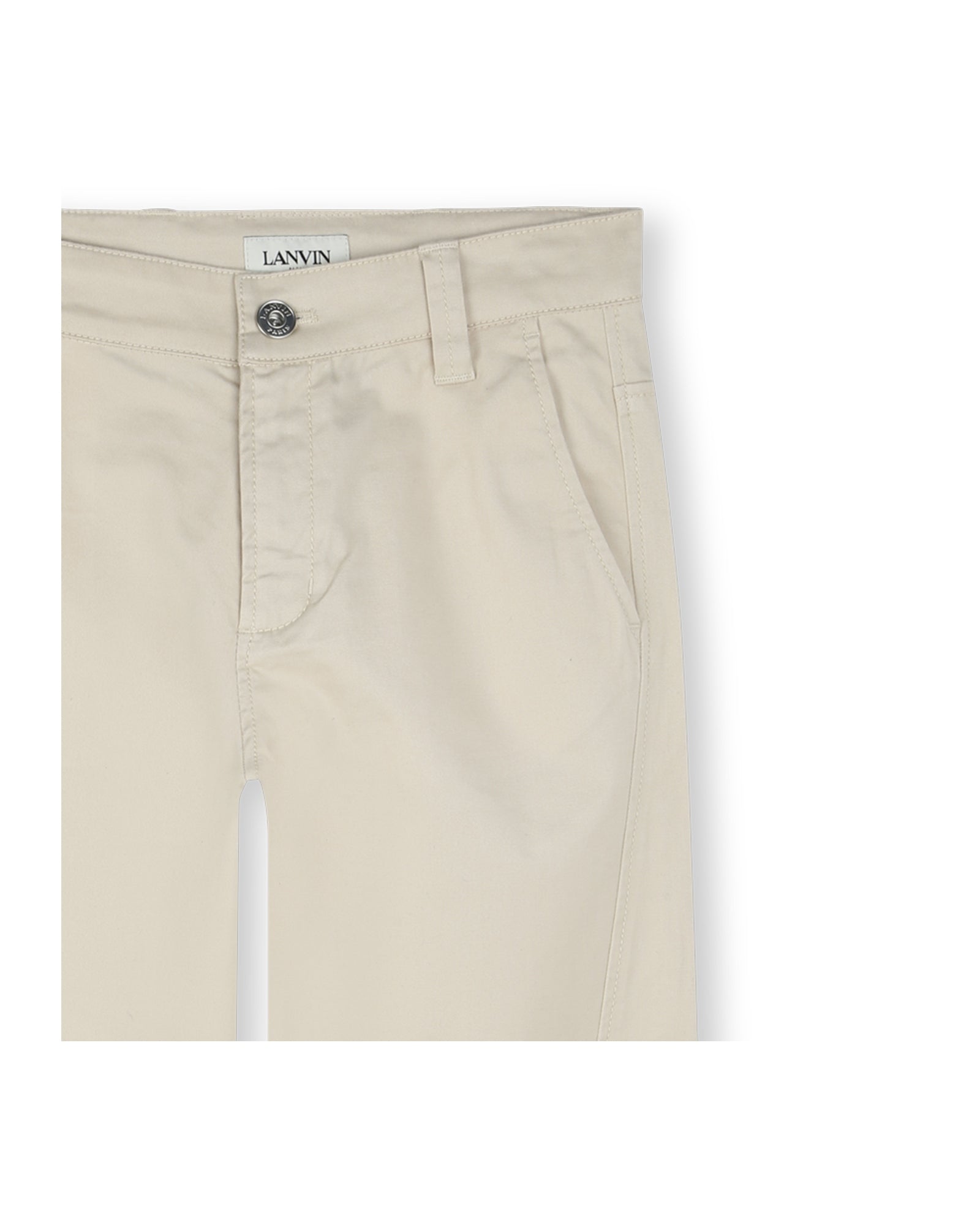 Twill trousers - Lime Stone