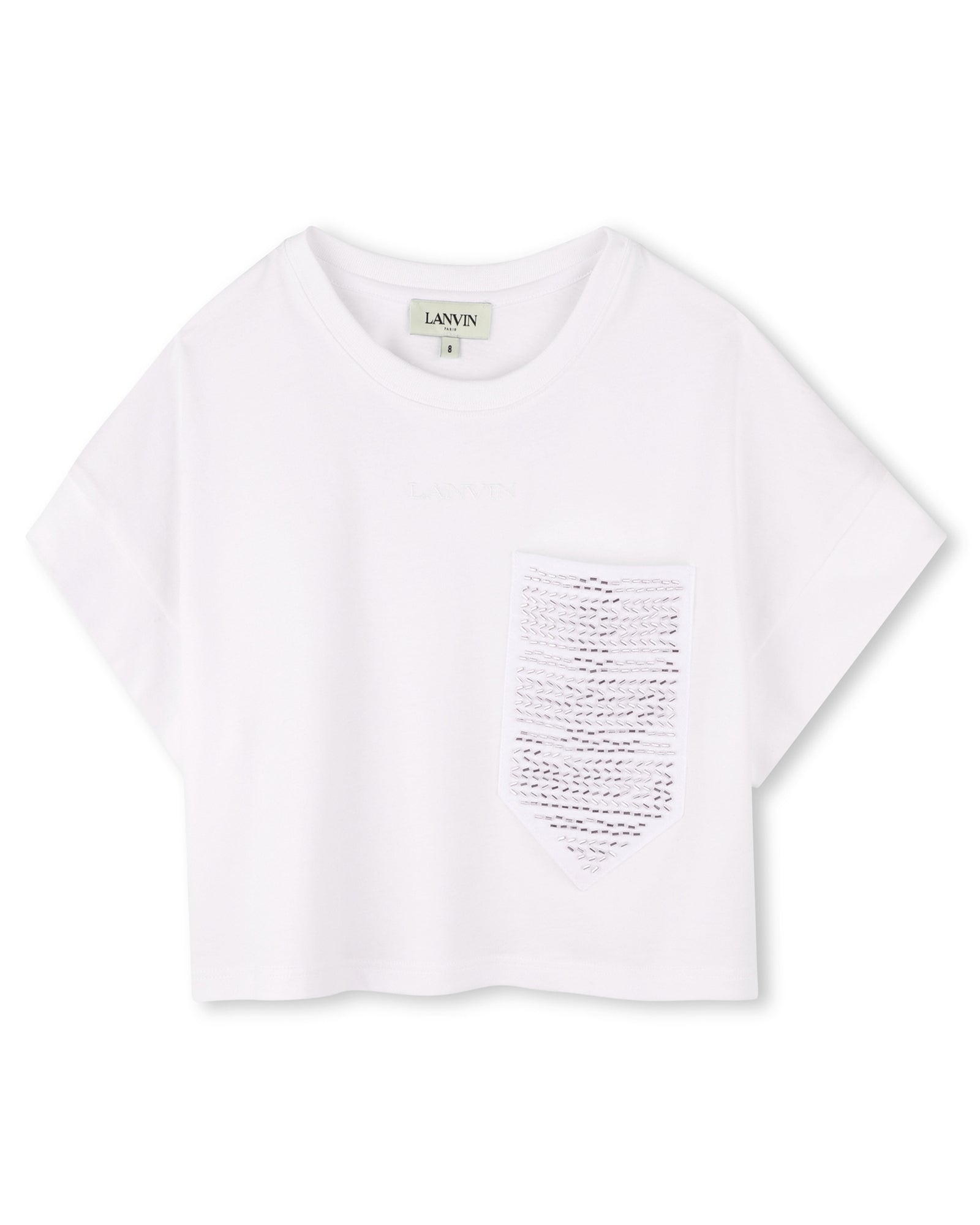 Short-sleeved top - White
