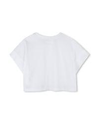 Short-sleeved top - White