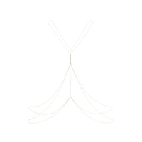 1qty NEW / Bijou de corps, 6 diamants, or jaune-Jaune