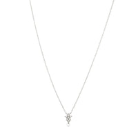 1qty NEW / Collier Étoile pavé diamant-Blanc