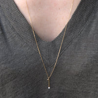 1qty RELIQUAT 580€/ QTY IN : 1-QTY OUT : 0- ST : 0% // Collier Chiffre numéro 1-Jaune