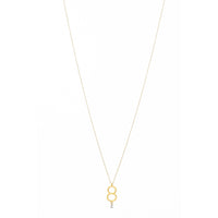 1qty NEW / Collier Chiffre numéro 8-Jaune