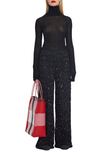 Pantalon Naima coupe oversize - Black