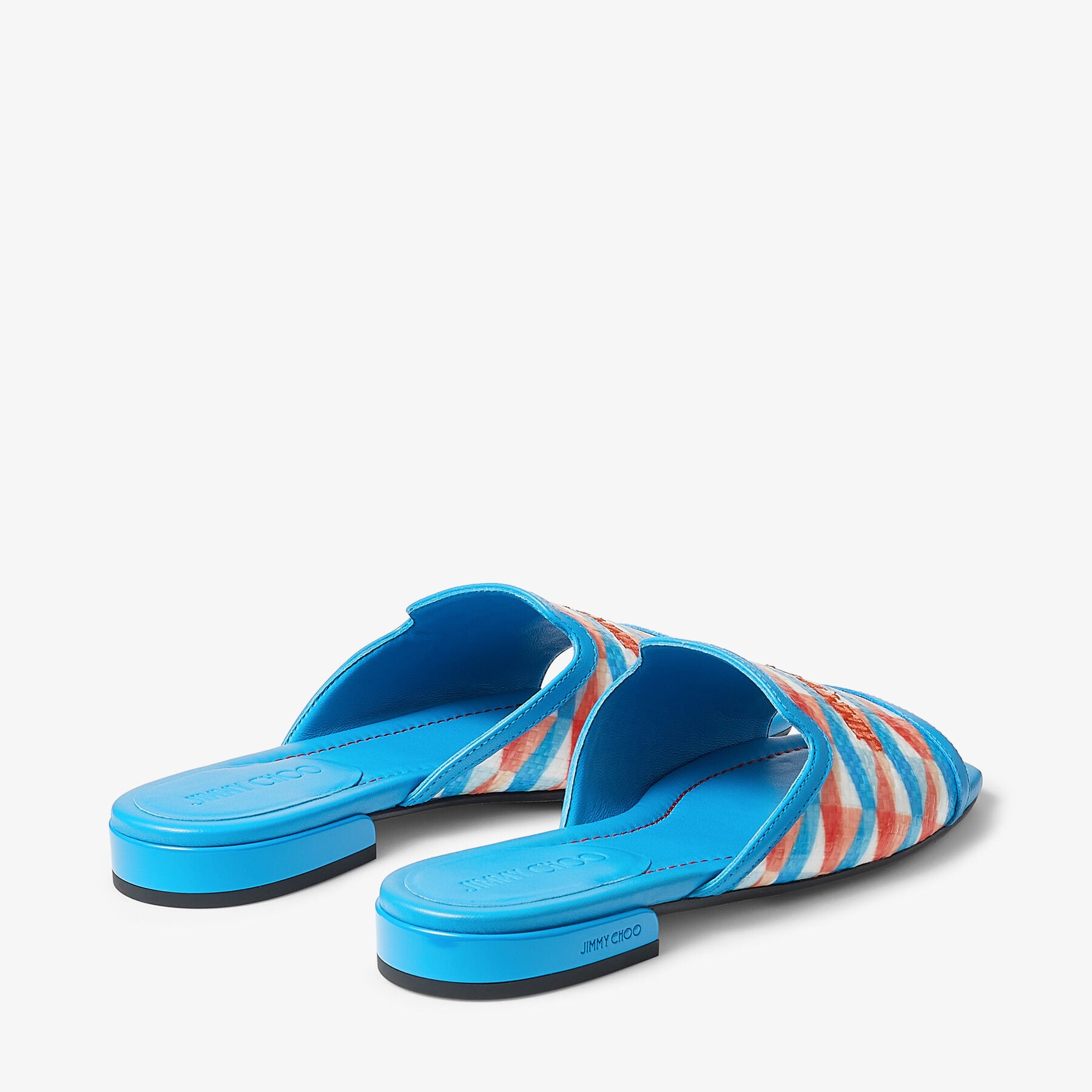 Sandales Nako plates en cuir - Sky & Sky Mix