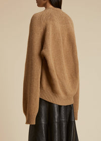Camel The Nalani Sweater In Camel - Camel