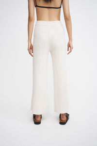 Nancy wool and cashmere trousers - Cream