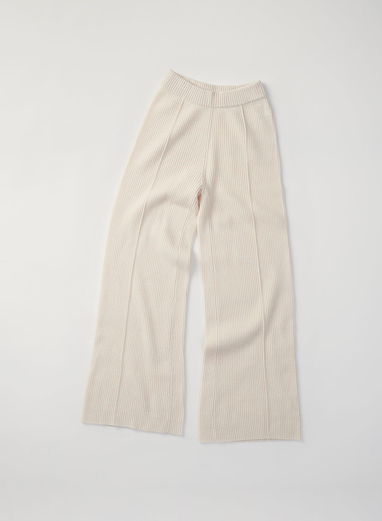 Nancy wool and cashmere trousers - Cream