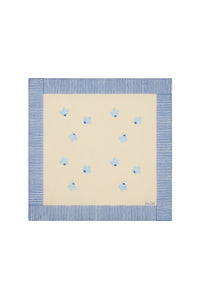 RECO PRIX : 17,5 // Cotton Napkin 50X50Cm Cutter Brooks X Lisa Corti Indonesian Natural Cold Butterfly