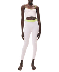 Alizee Top - Lilac & Lime