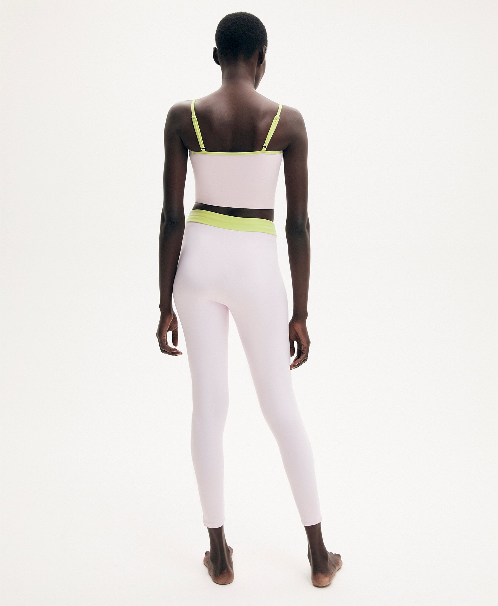Amber Legging - Lilac & Lime