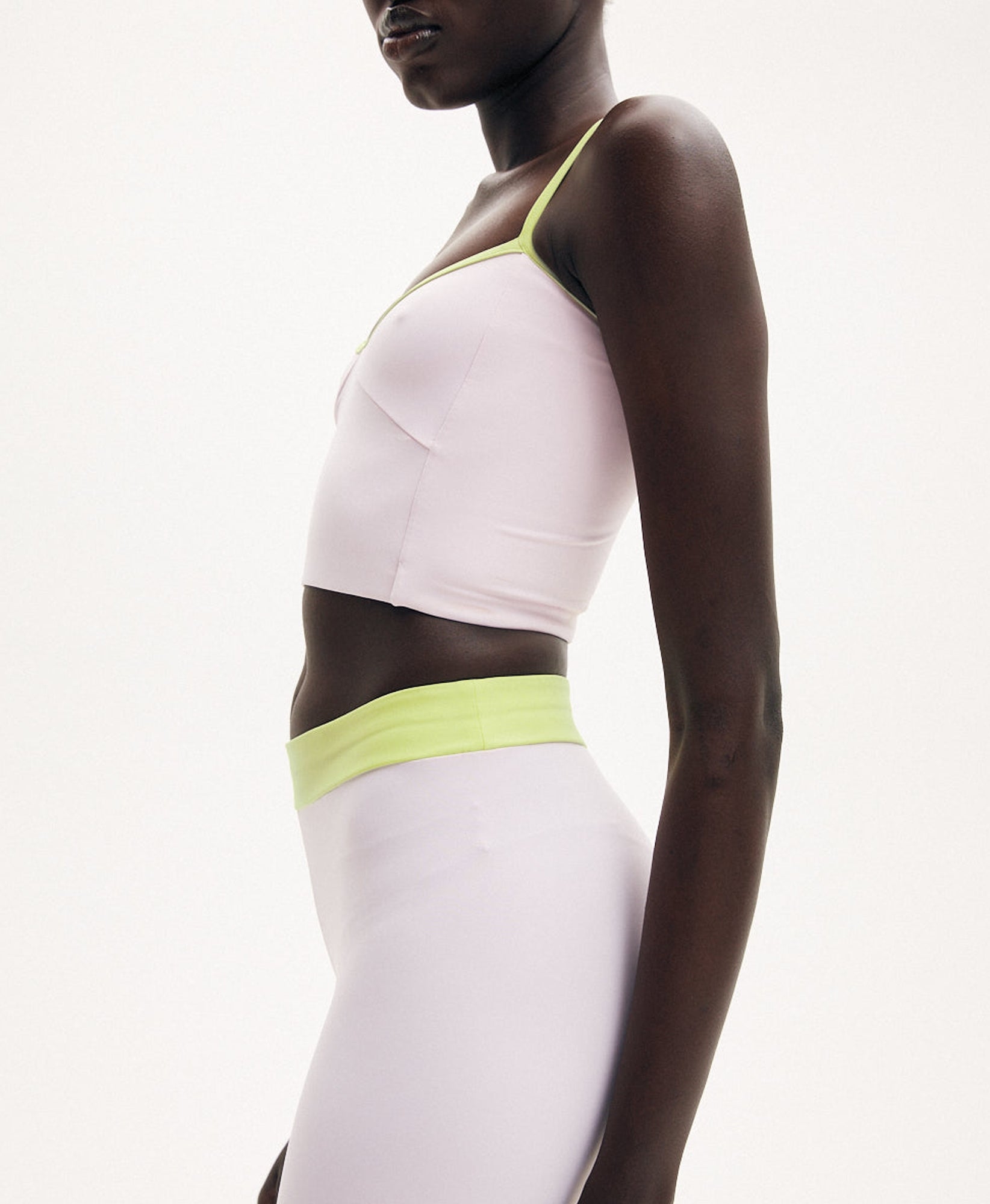 Amber Legging - Lilac & Lime