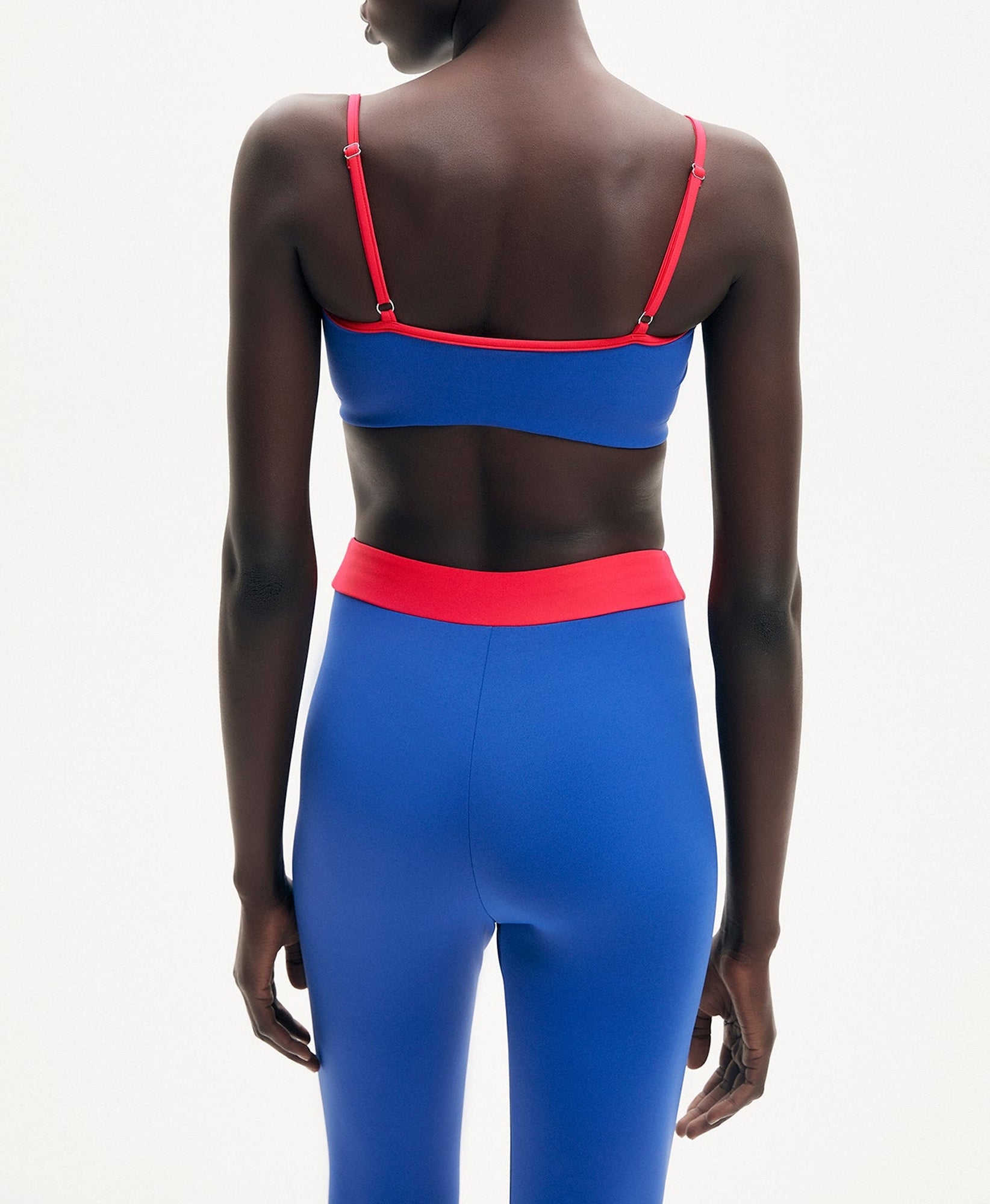 Amber Legging - Cobalt & Pink