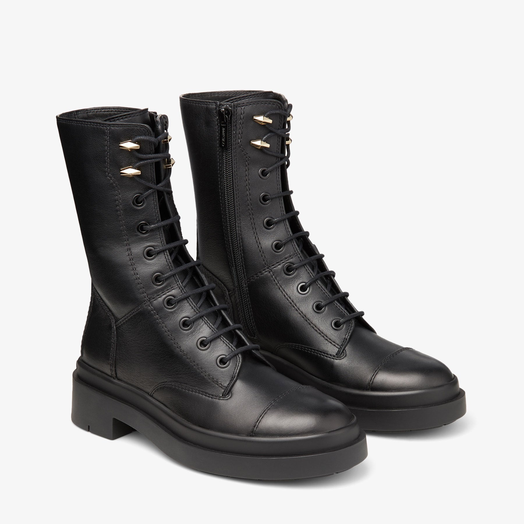ZNO STOCK 0 / Reco 390 BLACK/GOLD Boot NARI FLAT