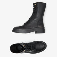 ZNO STOCK 0 / Reco 390 BLACK/GOLD Boot NARI FLAT