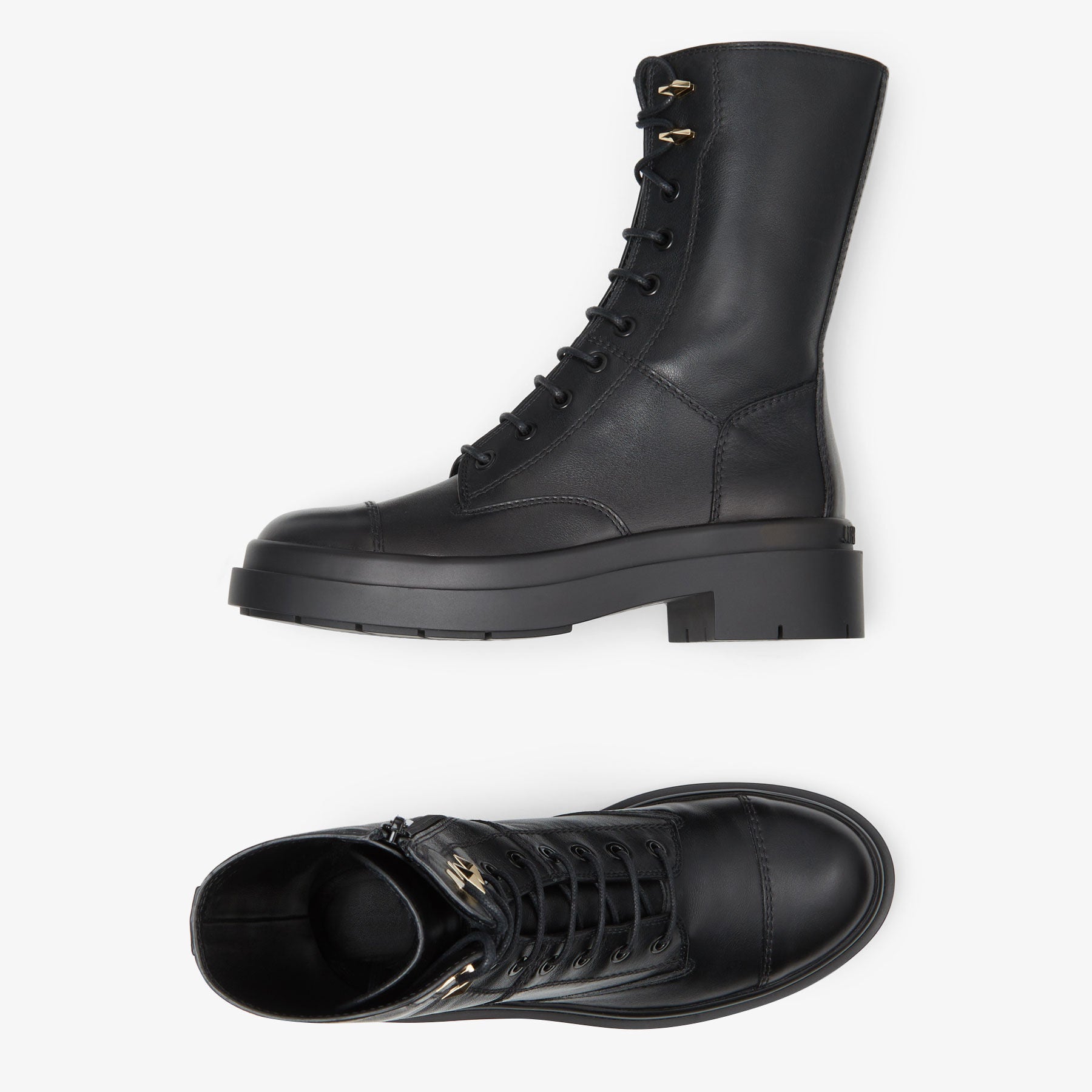 ZNO STOCK 0 / Reco 390 BLACK/GOLD Boot NARI FLAT