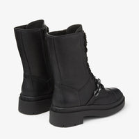 Nari leather boots - Black & Anthracite