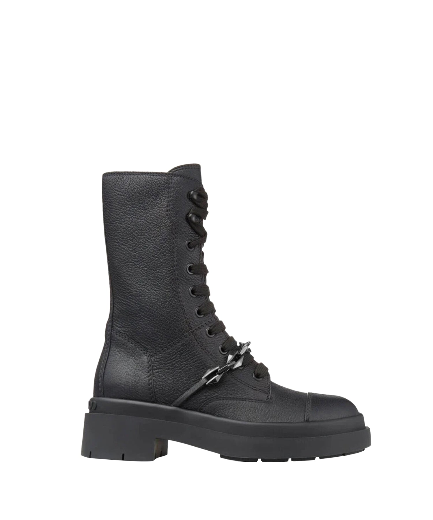 Nari leather boots - Black & Anthracite