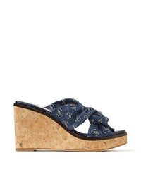 Mules Narisa 90 - Navy