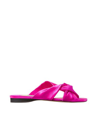 Sandales plates Narisa - Fuchsia