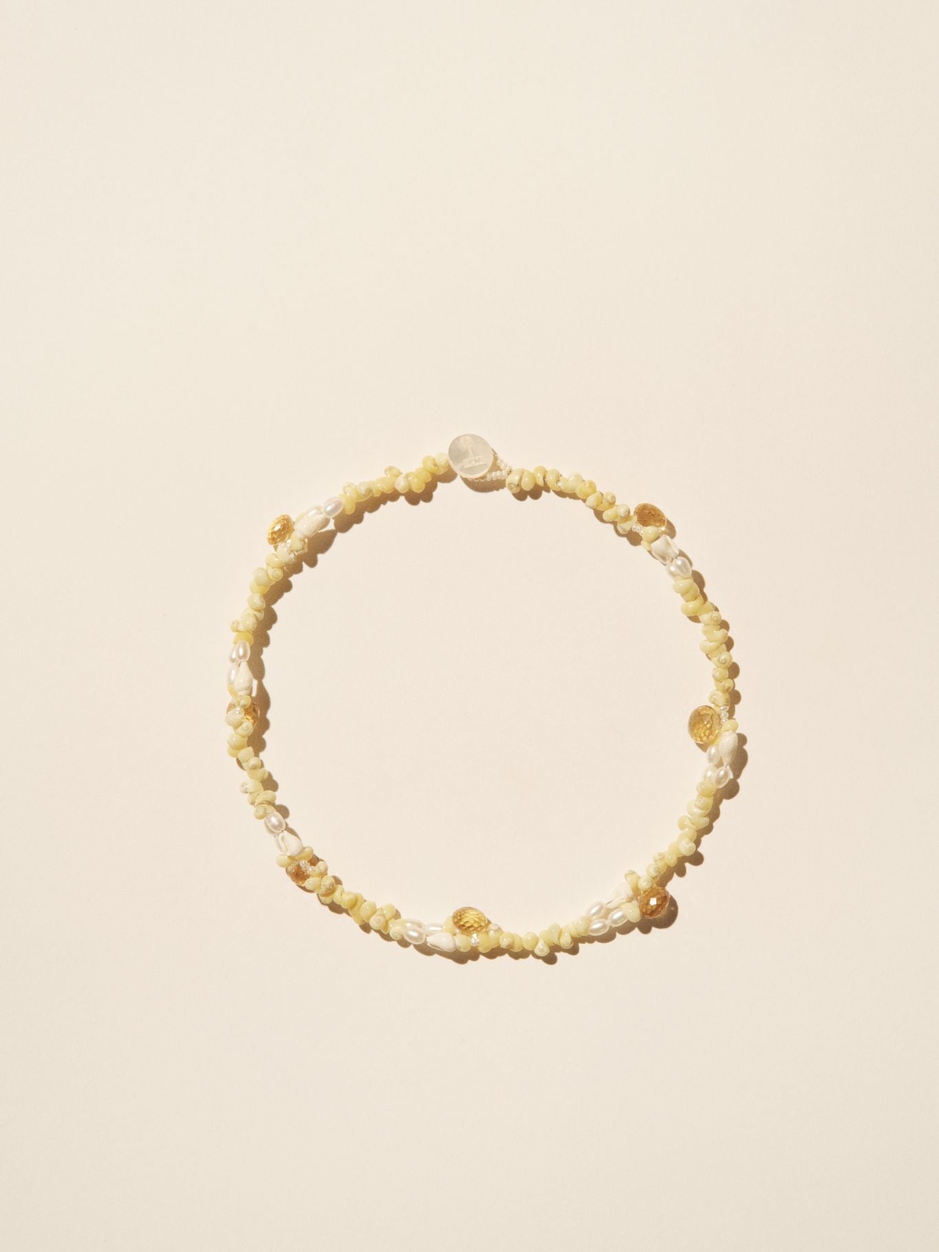 Collier Natà en citrine - Citrine & Perle