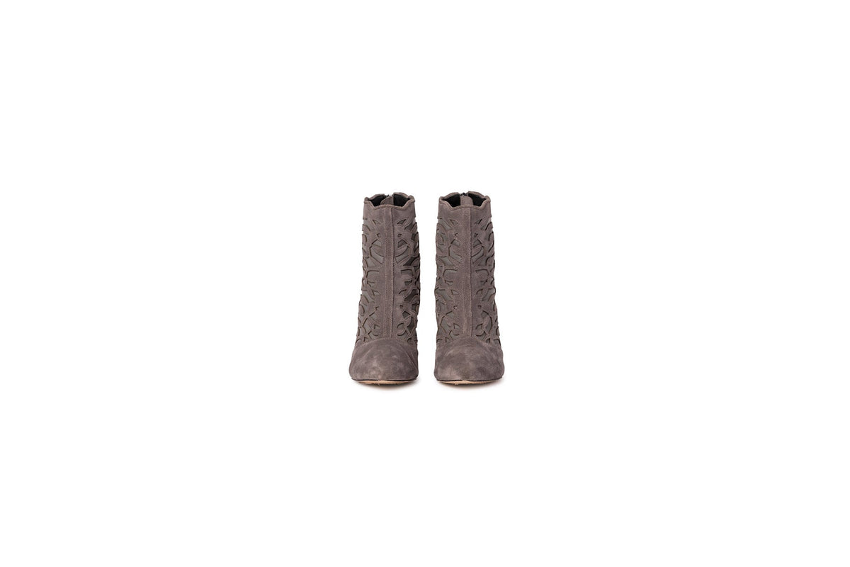 Bottines Natea en daim - Heathergrey