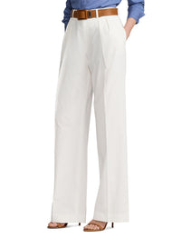 Jody trousers in washed cotton - White