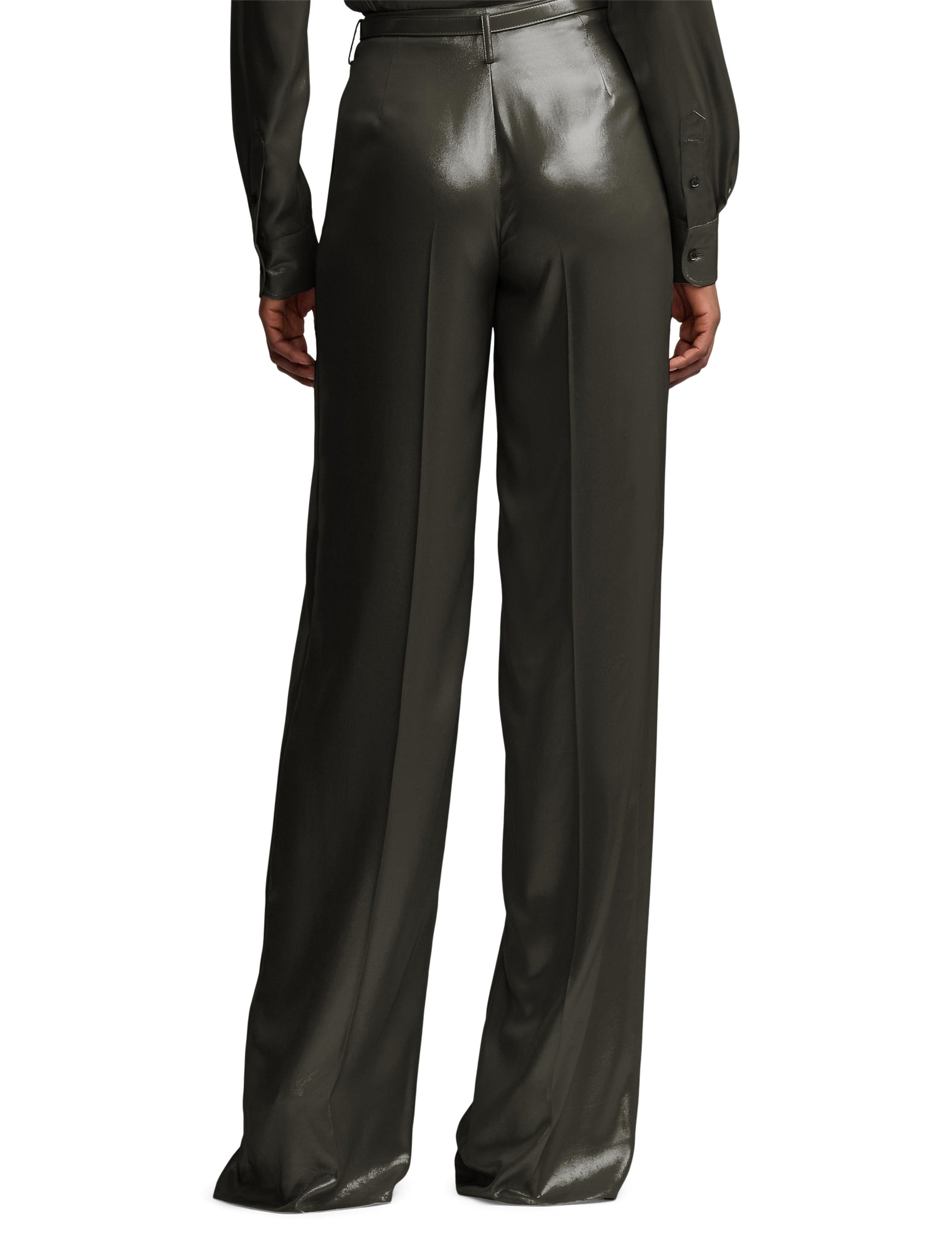 Pantalon Acklie en georgette lamée - Asteroid