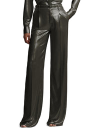Pantalon Acklie en georgette lamée - Asteroid