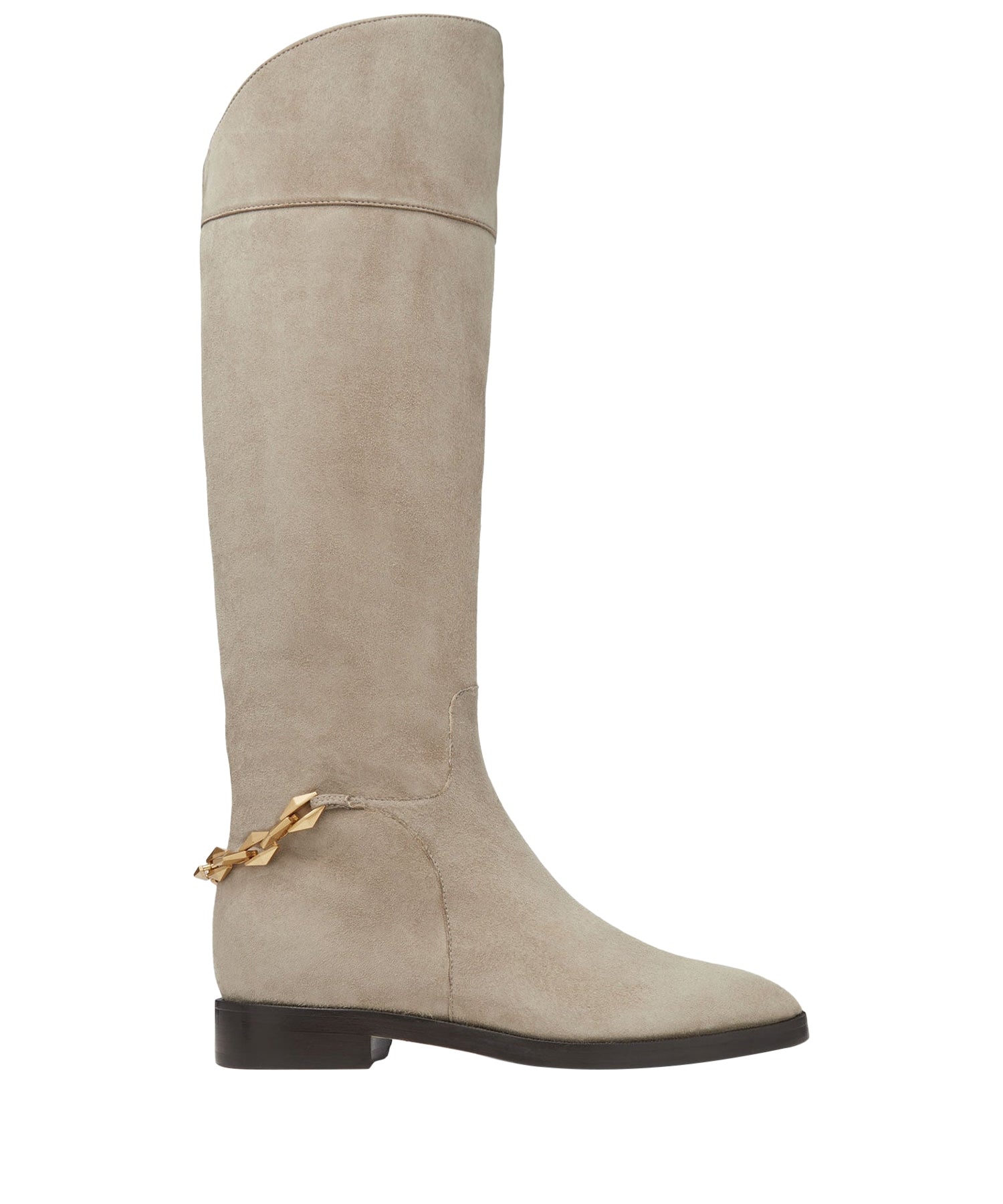Bottes Nell KB en daim - Taupe