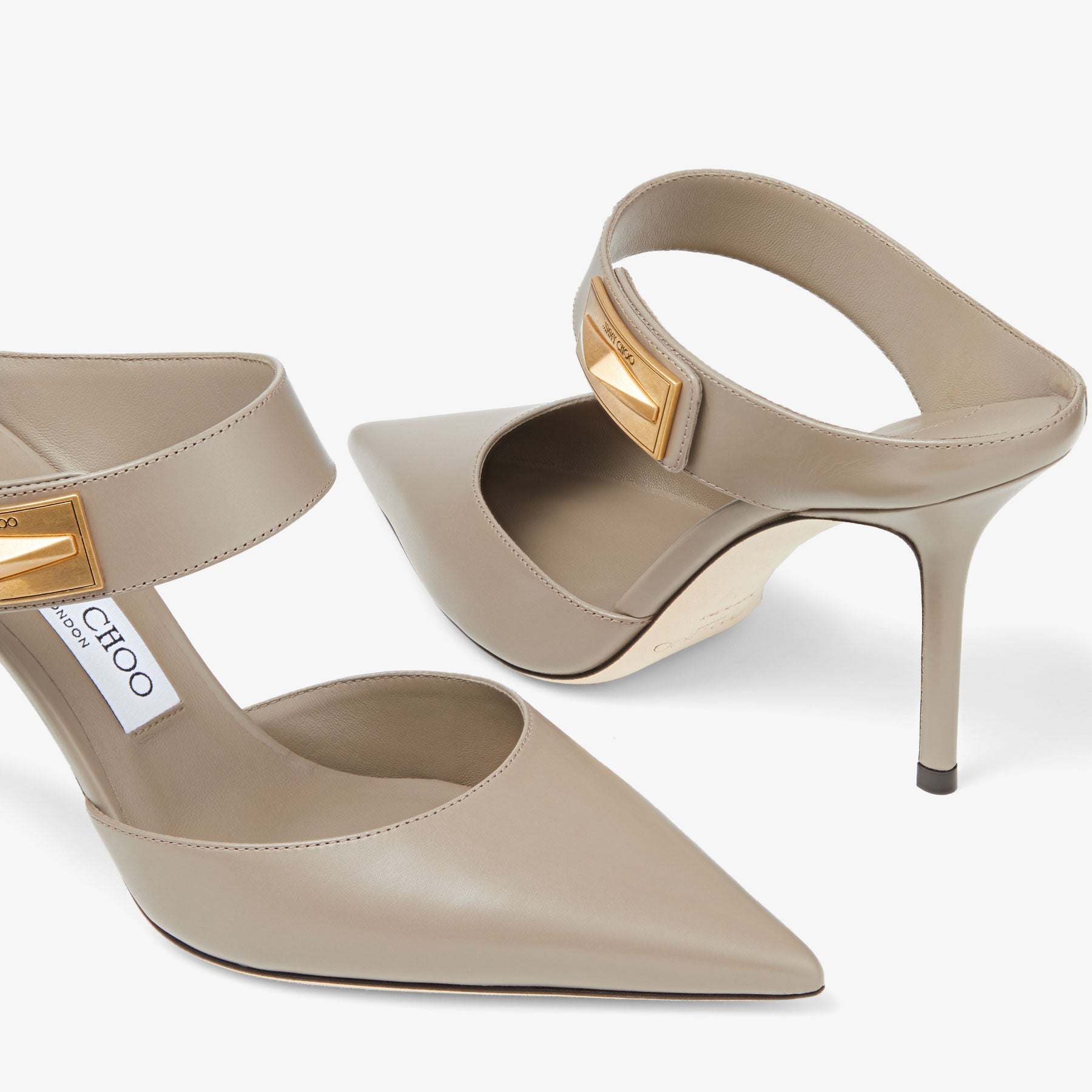 ZNO STOCK 0 / Reco 200 TAUPE Shoe NELL MULE 85