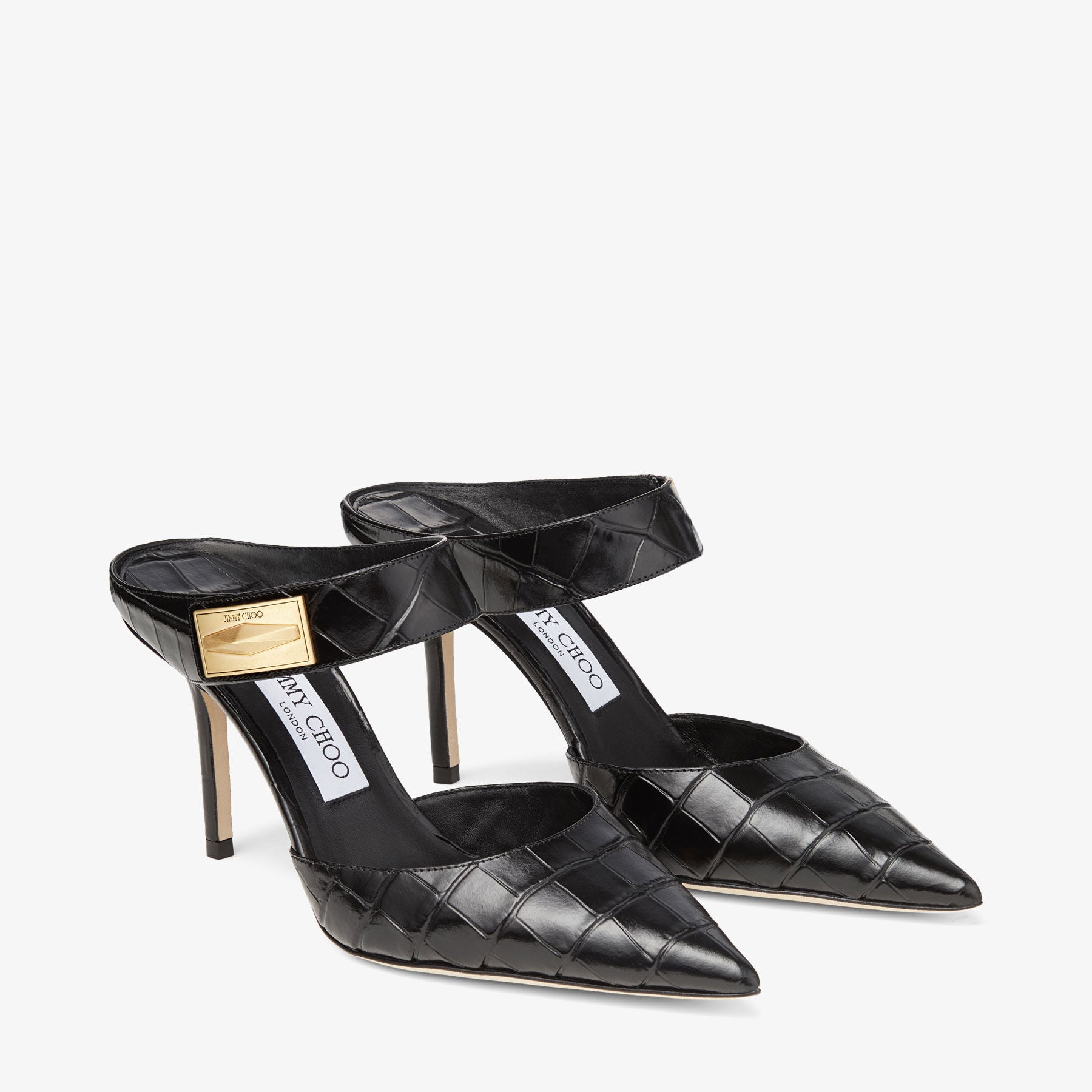 ZNO STOCK 0 / Reco 200 BLACK Shoe NELL MULE 85