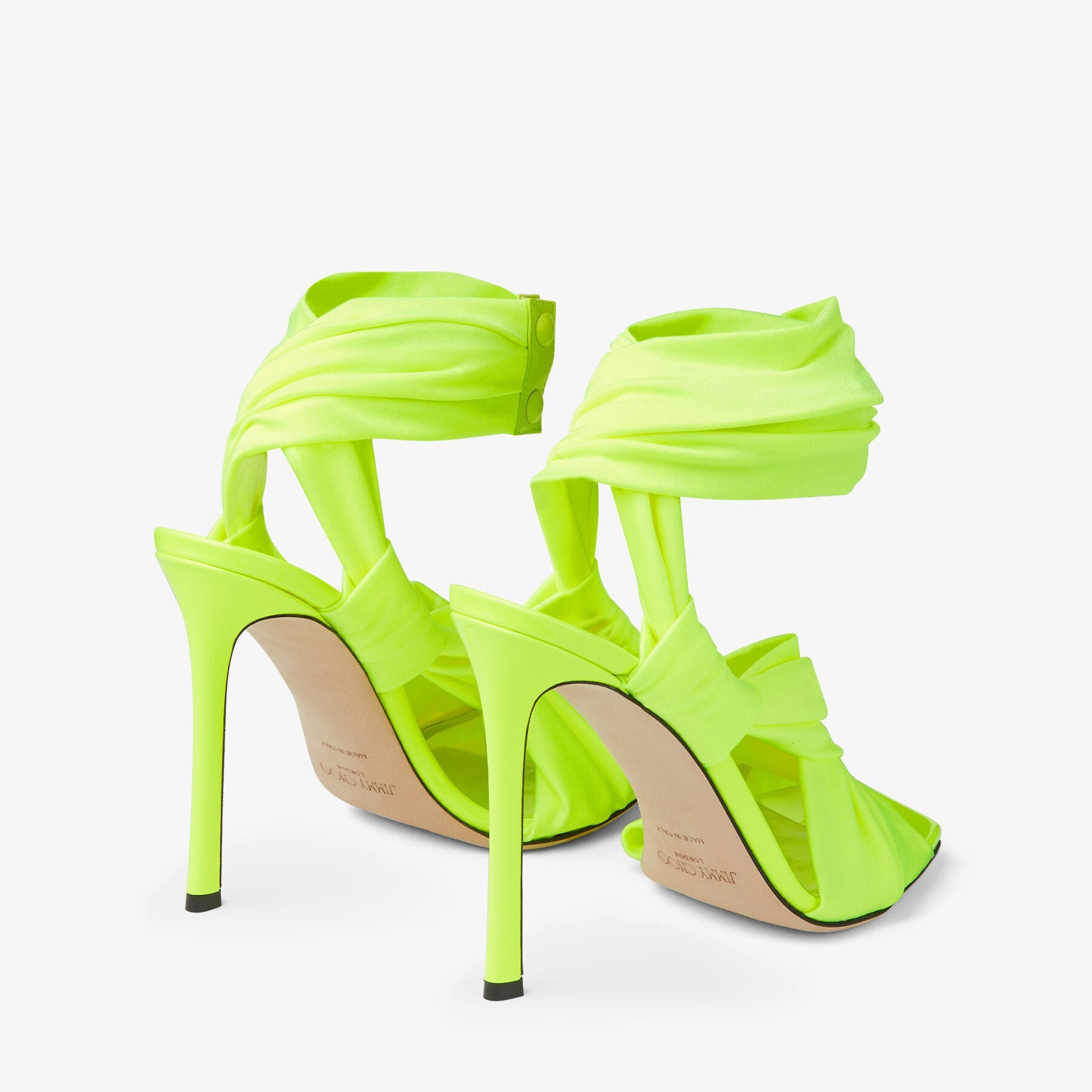 Sandales Neoma 110 - Neon Apple Green & Latte