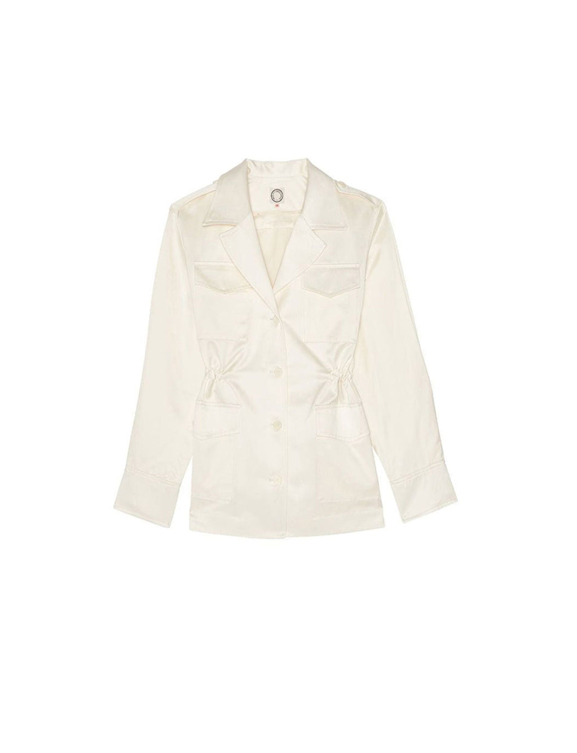 1qty RELIQUAT 120€ 0%  / Blazer Neva saharienne - Ivory