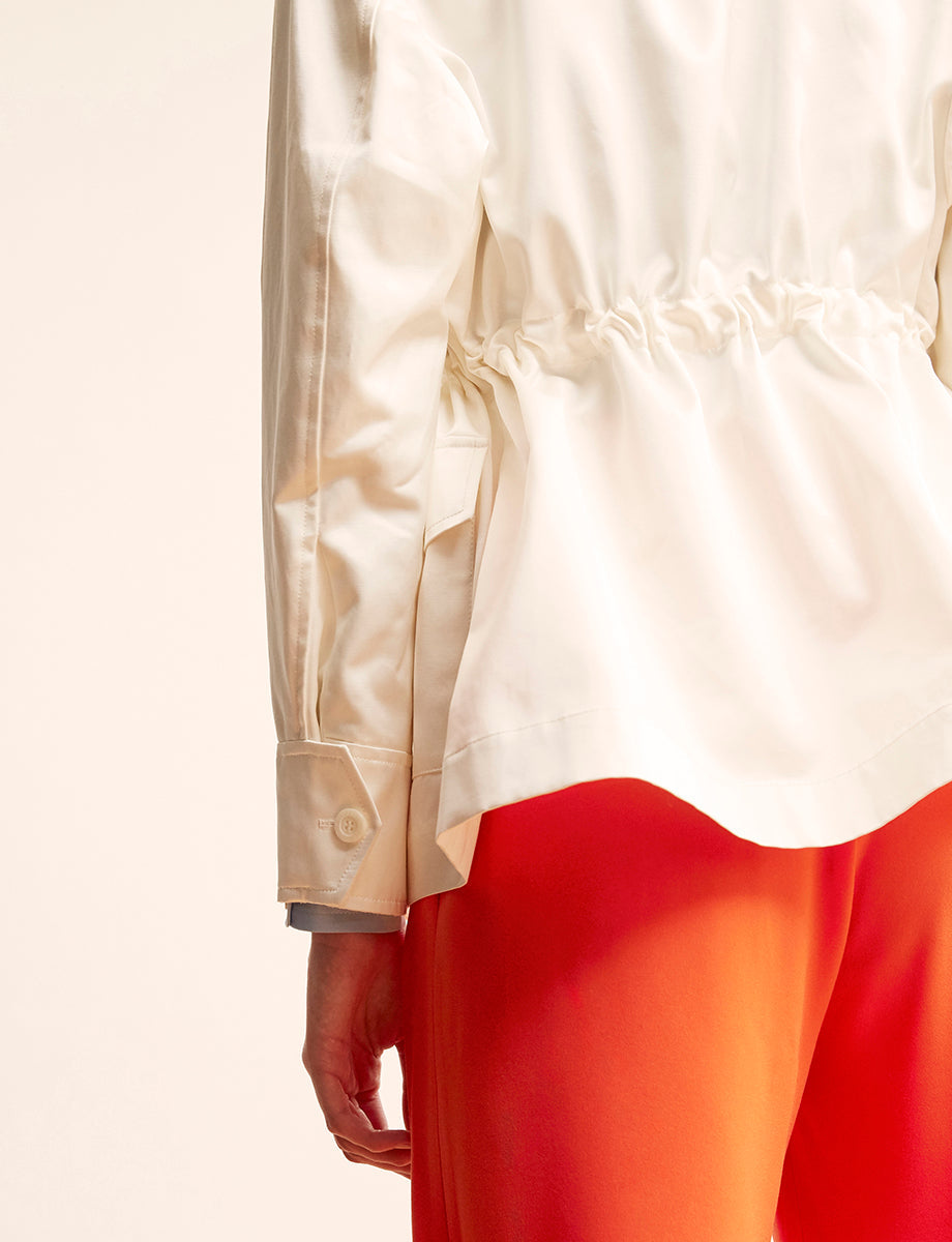 1qty RELIQUAT 120€ 0%  / Blazer Neva saharienne - Ivory