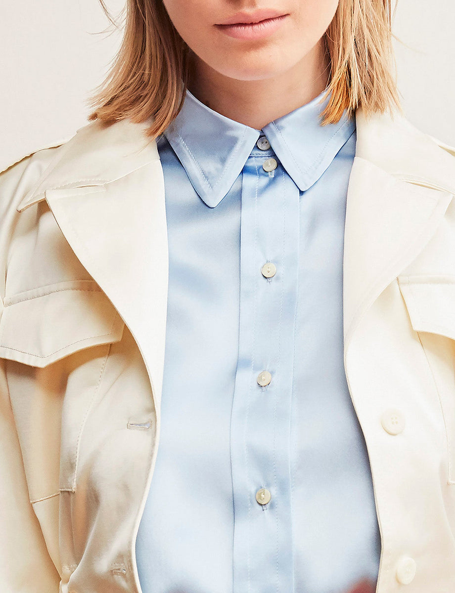 1qty RELIQUAT 120€ 0%  / Blazer Neva saharienne - Ivory