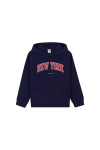 Sweat à capuche New York Ivy à poche - Dark Navy