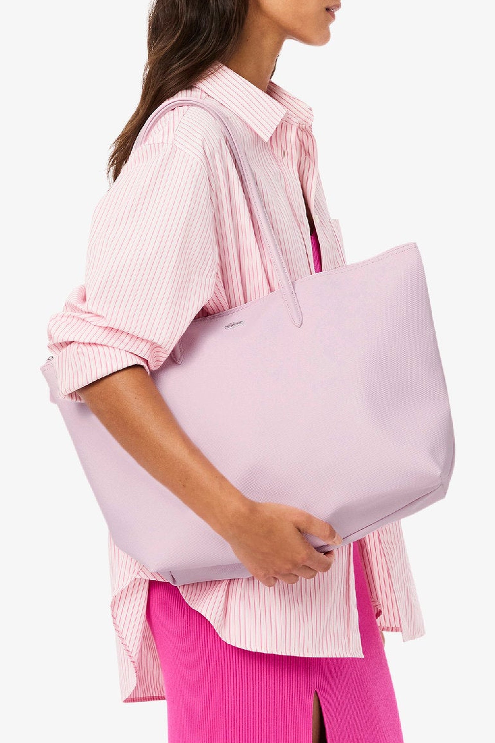 Grand sac cabas L.12.12 Concept - Pink Lady