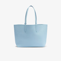 Sac cabas Anna réversible avec pochette en piqué - Forget Me Not
