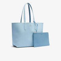 Sac cabas Anna réversible avec pochette en piqué - Forget Me Not