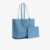 Sac cabas Anna réversible avec pochette en piqué - Forget Me Not