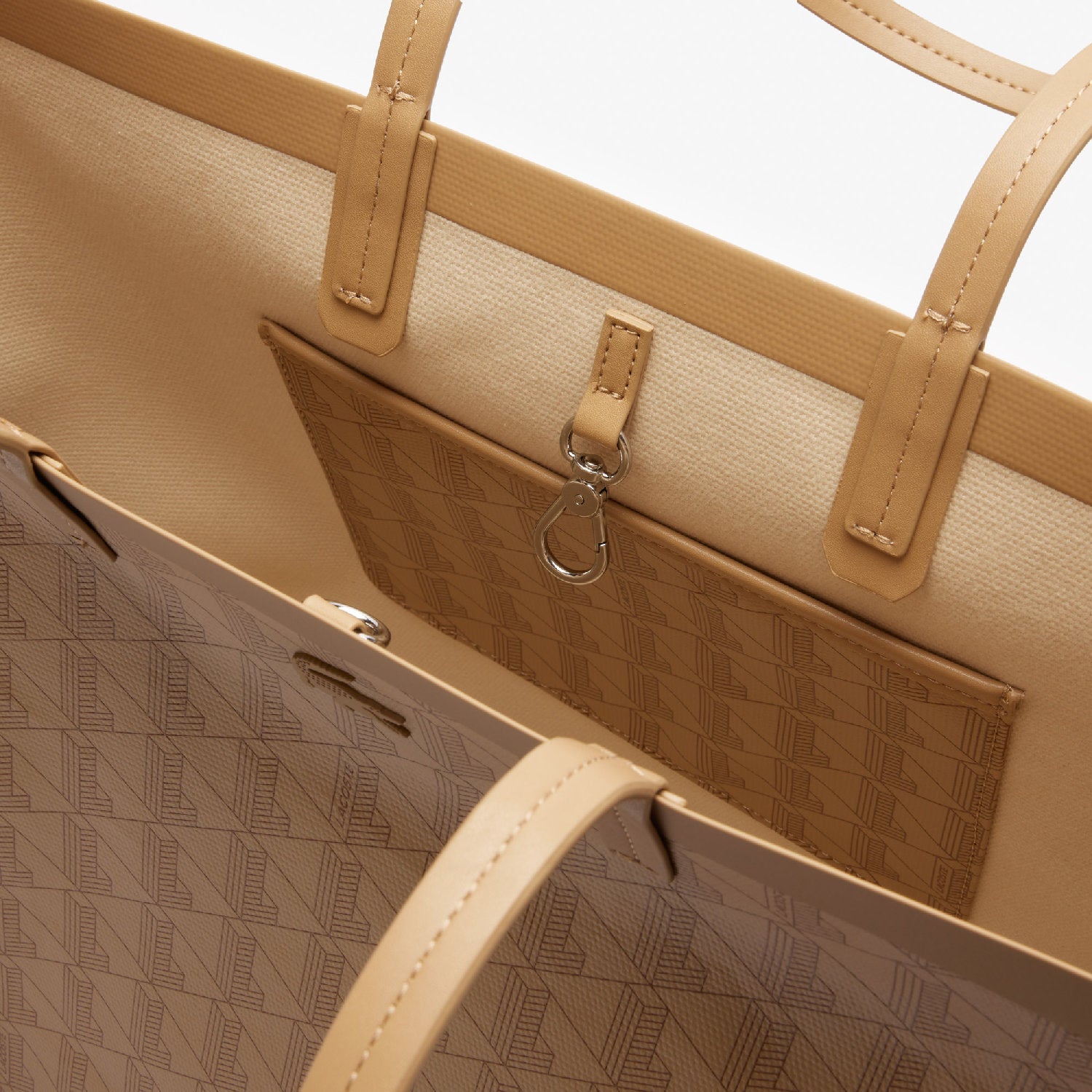 Zely tote bag with pocket - Mono Viennois