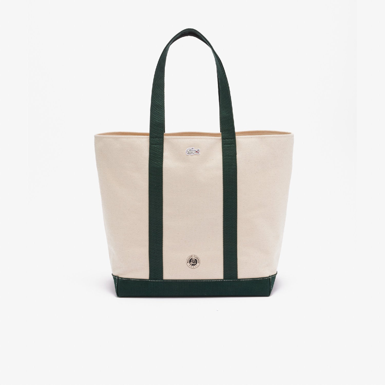 Sac cabas Lacoste x Roland-Garros - Print Naturel