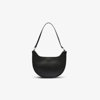 Sac lune Chantaco en cuir - Noir