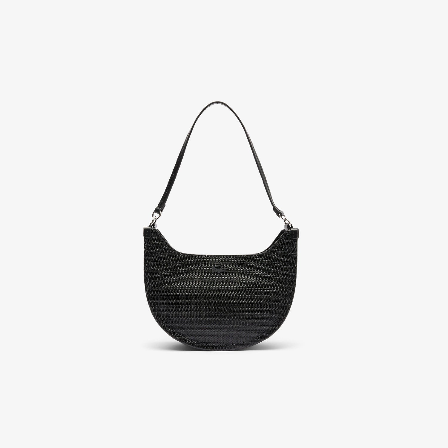 Sac lune Chantaco en cuir - Noir