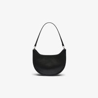 Sac lune Chantaco en cuir - Noir