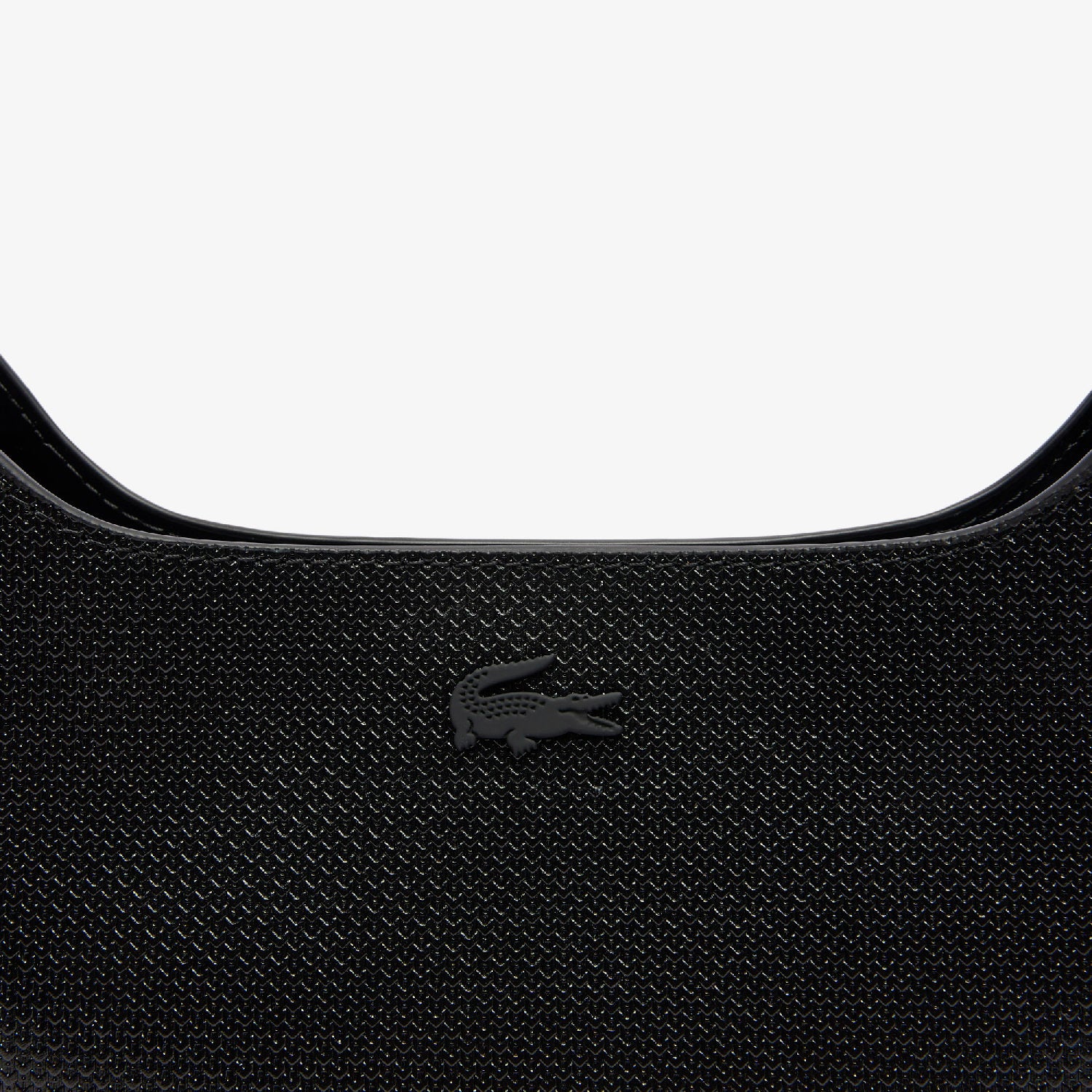 Sac lune Chantaco en cuir - Noir