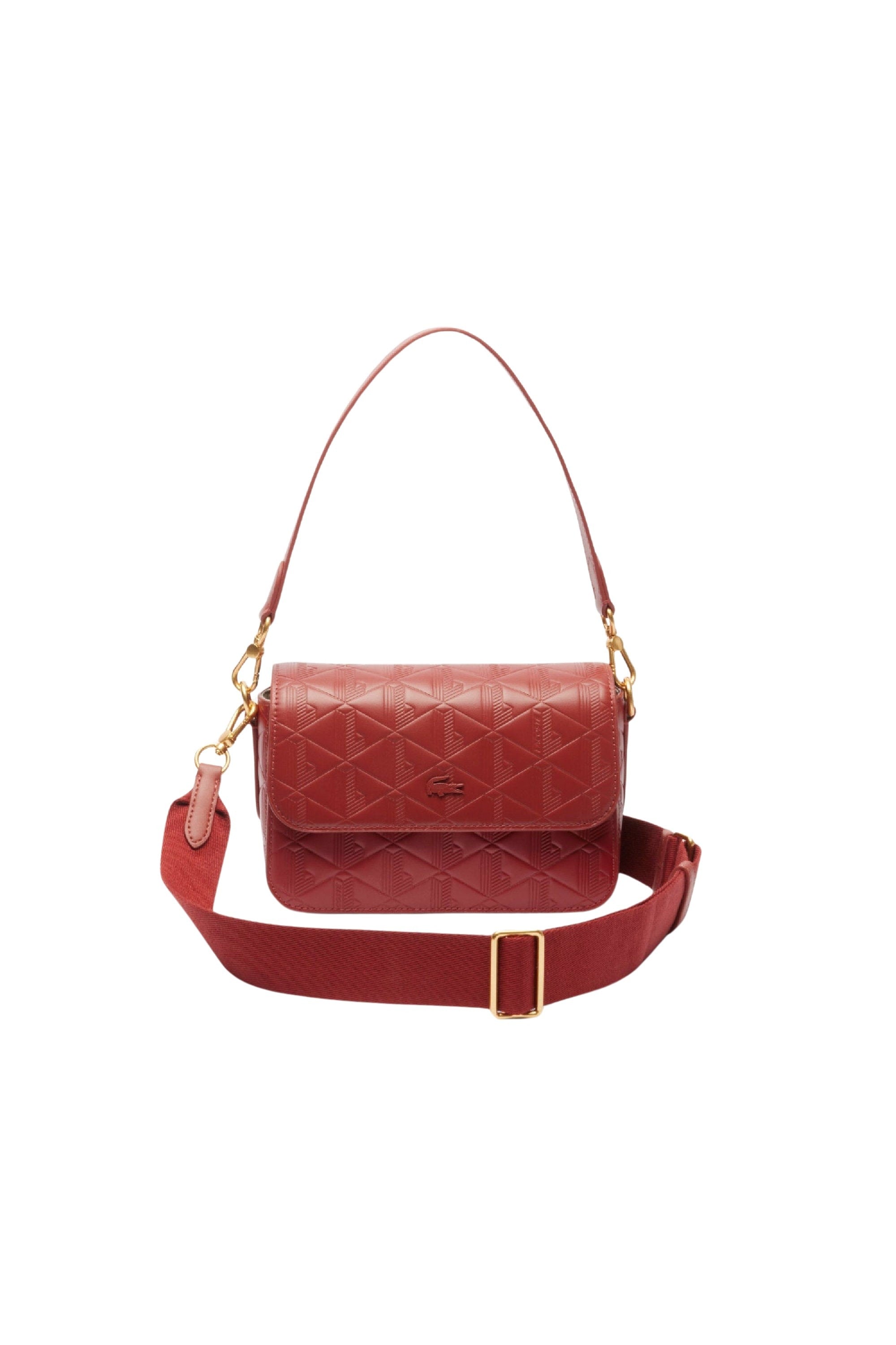 Sac à bandoulière Maheki embossé en cuir - Iberis